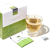 ChaWuWarmSun Osmanthus Longjing Green Tea, 50 Tea Bags | Natural Osmanthus Flower Blend. Premium Green Tea Infusion With Sweet Floral Aroma.