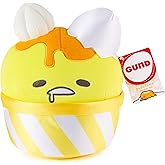 GUND Sanrio Gudetama The Lazy Egg Stuffed Animal, Gudetama Ice Cream Cup, Plush Toy for Ages 1 and Up, 9”