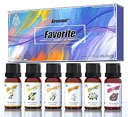 6x10 ml Floral Essential Oils Set Starter Kits for