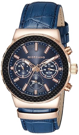 Giordano Analog Blue Dial Mens Watch - 1779-05