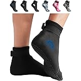 BPS 'Storm' 3mm Neoprene Socks - Glued Blind Stitched Anti-Slip Wetsuit Swim Socks Diving Booties for Beach Water Sports