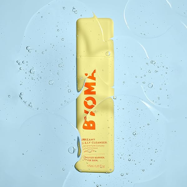 BYOMA CREAMY JELLY CLEANSER – HYDRATING FACIAL CLEANSER FOR SKIN BARRIER REPAIR -TRI-CERAMIDE FACE WASH FOR SENSITIVE SKIN & ALL SKIN TYPES – GENTLY REMOVES MAKEUP & EXCESS OIL – 5.91 FL OZ