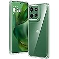 FNTCASE for Motorola Moto G-Power-5G-2025 Case: Military Grade Drop Protection Anti Yellowing Cell Phone Cover - Rugged Shockproof Protective Bumper Transparent Cases(Clear)