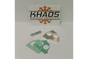 Throttle Body Spacer TBI Adapter 7.4L to 5.7L Chevy GMC 87-95 Khaos Motorsports
