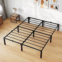 GarveeHome 14 Inch King Bed Frame, Heavy Duty Metal