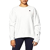 Champion Women's Crewneck Sweatshirt, Reverse Weave Pullover Sweatshirt for Women