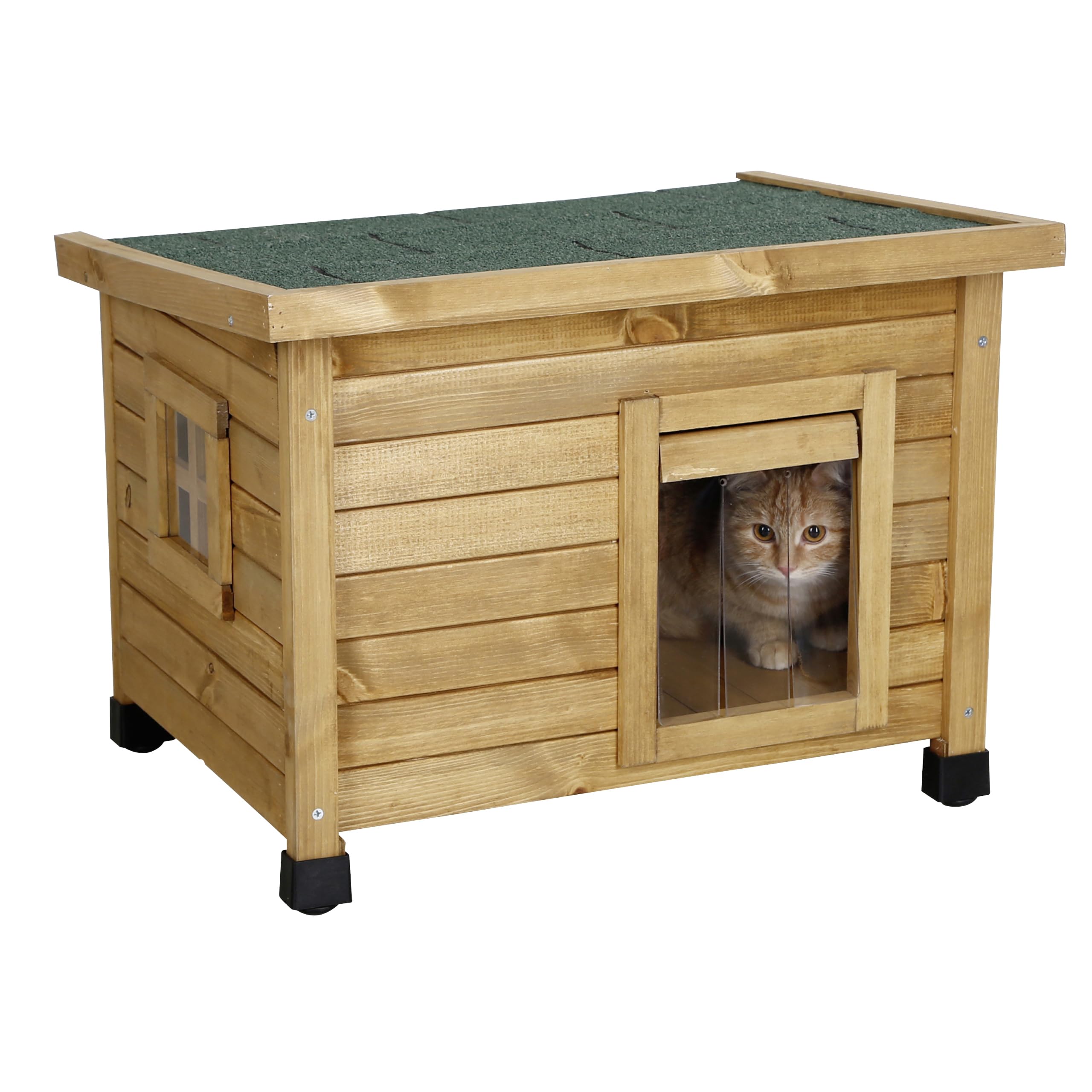 Kerbl Rustica Cat House, 57 x 45 x 43 cm