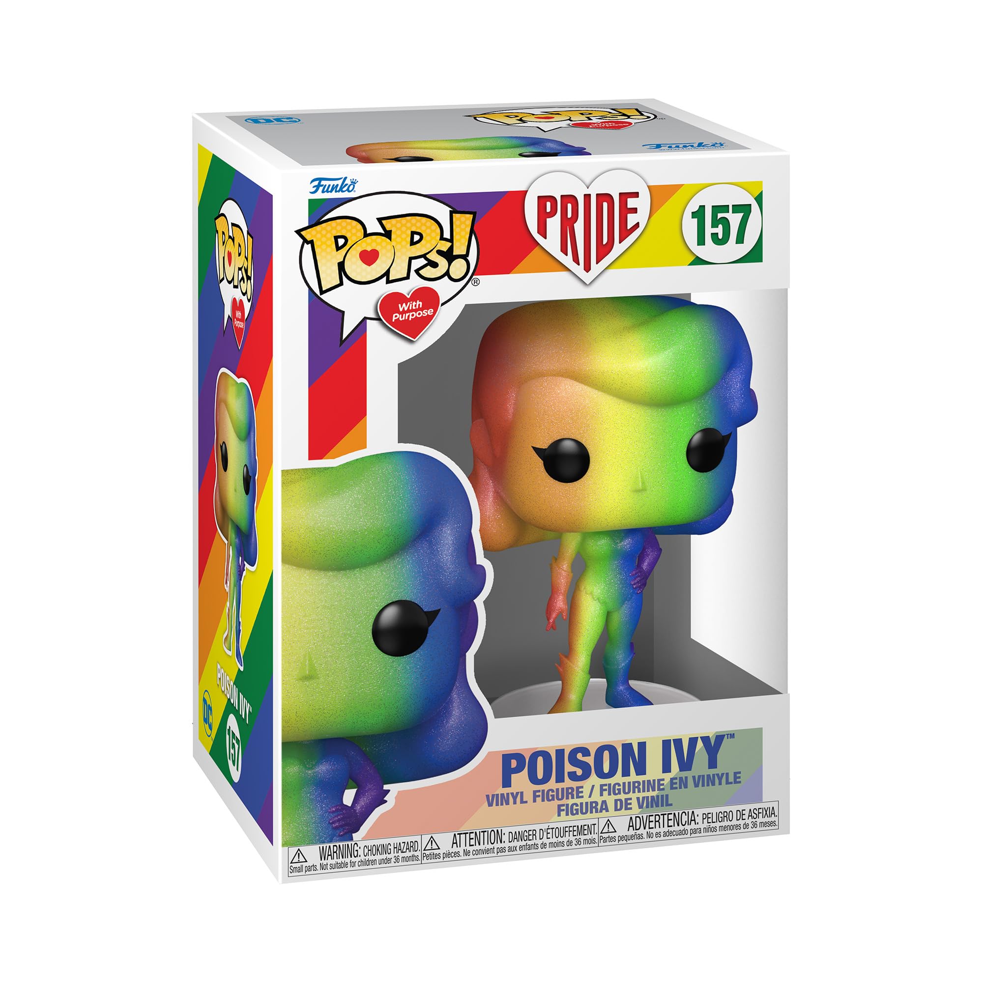 Funko POP! Heroes: DC Pride - Poison Ivy - DC Comics - Collectable Vinyl Figure - Gift Idea - Official Merchandise - Toys for Kids & Adults - Comic Books Fans - Model Figure for Collectors