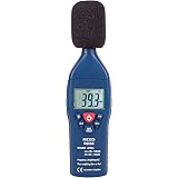 REED Instruments R8050 Sound Level Meter, Type 2, 30-100 and 60-130dB, +/-1.4 dB Accuracy