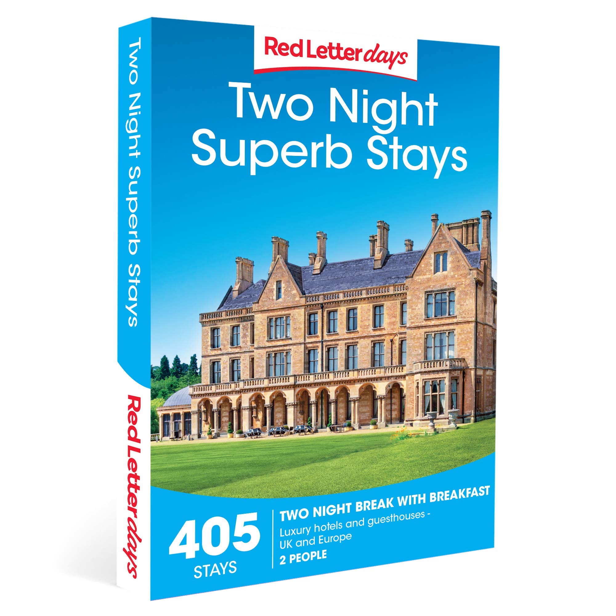 Red Letter Days 2-Night Superb Stays Experience Gift Box for 2 – 405 Luxury Escapes Across the UK