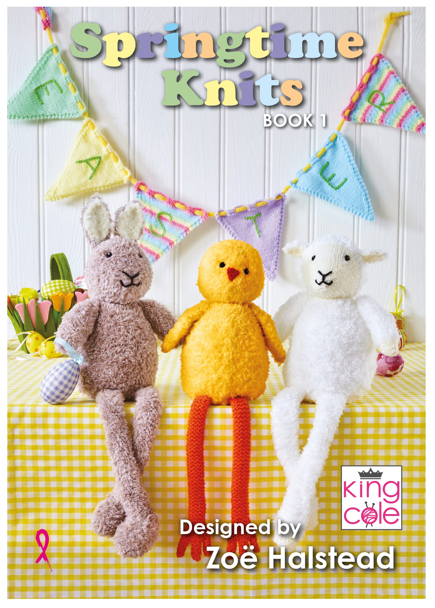 King Cole Knitting Pattern Book - Springtime Knits Book 1