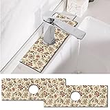 Arttown Kitchen Sink Splash Guard, 2Pcs Faucet