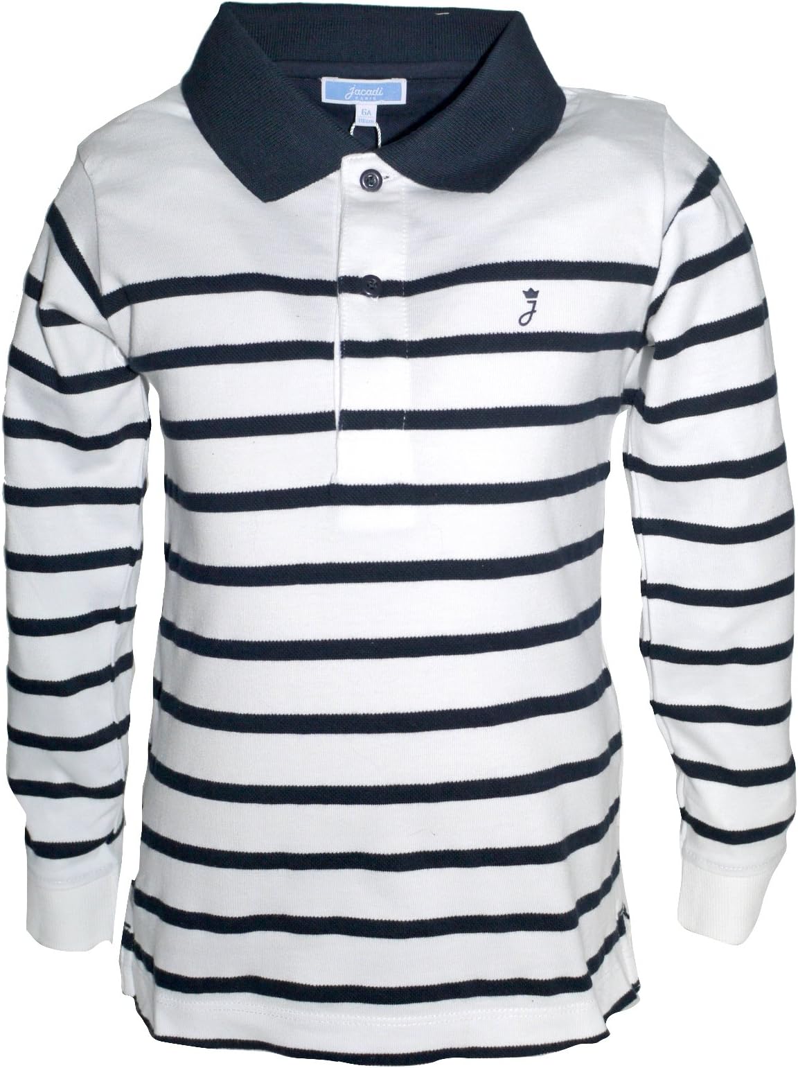 Jacadi Paris Slim Fit Cotton Stripe Top Small Fit