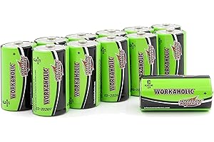 Interstate Batteries C Cell Alkaline Battery, All-Purpose 1.5V High Performance Batteries - Workaholic (DRY0080)