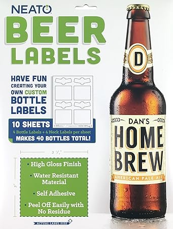 beer label paper