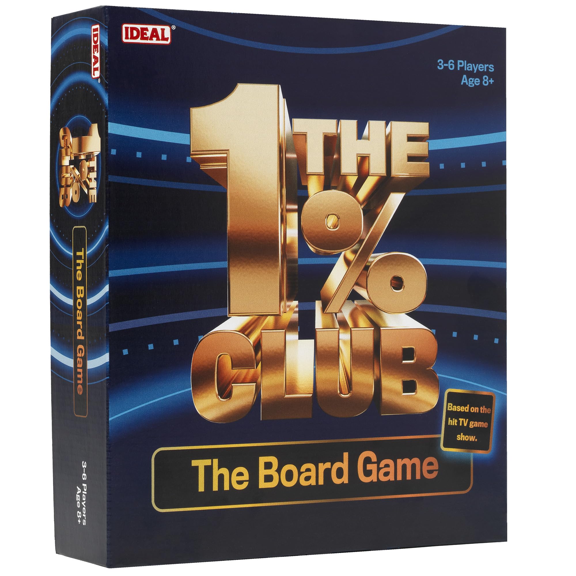 IDEAL | The 1% Club: The Board Game | Family Games | 3-6 Players | Ages 8+