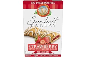 Sunbelt Bakery Strawberry Fruit & Grain Bars, 1.4 oz Bars, 8 Count