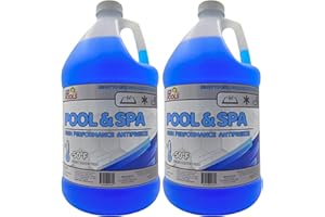 EZ Pools Antifreeze for Pool & Spa – 2 Gallon Non-Toxic Winterizing Formula with Step-by-Step Guide
