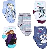 Disney Frozen Girls Toddler Multi Pack Socks Set