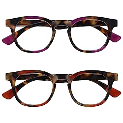OPULIZE Ava Reading Glasses 2 Pack Flattering