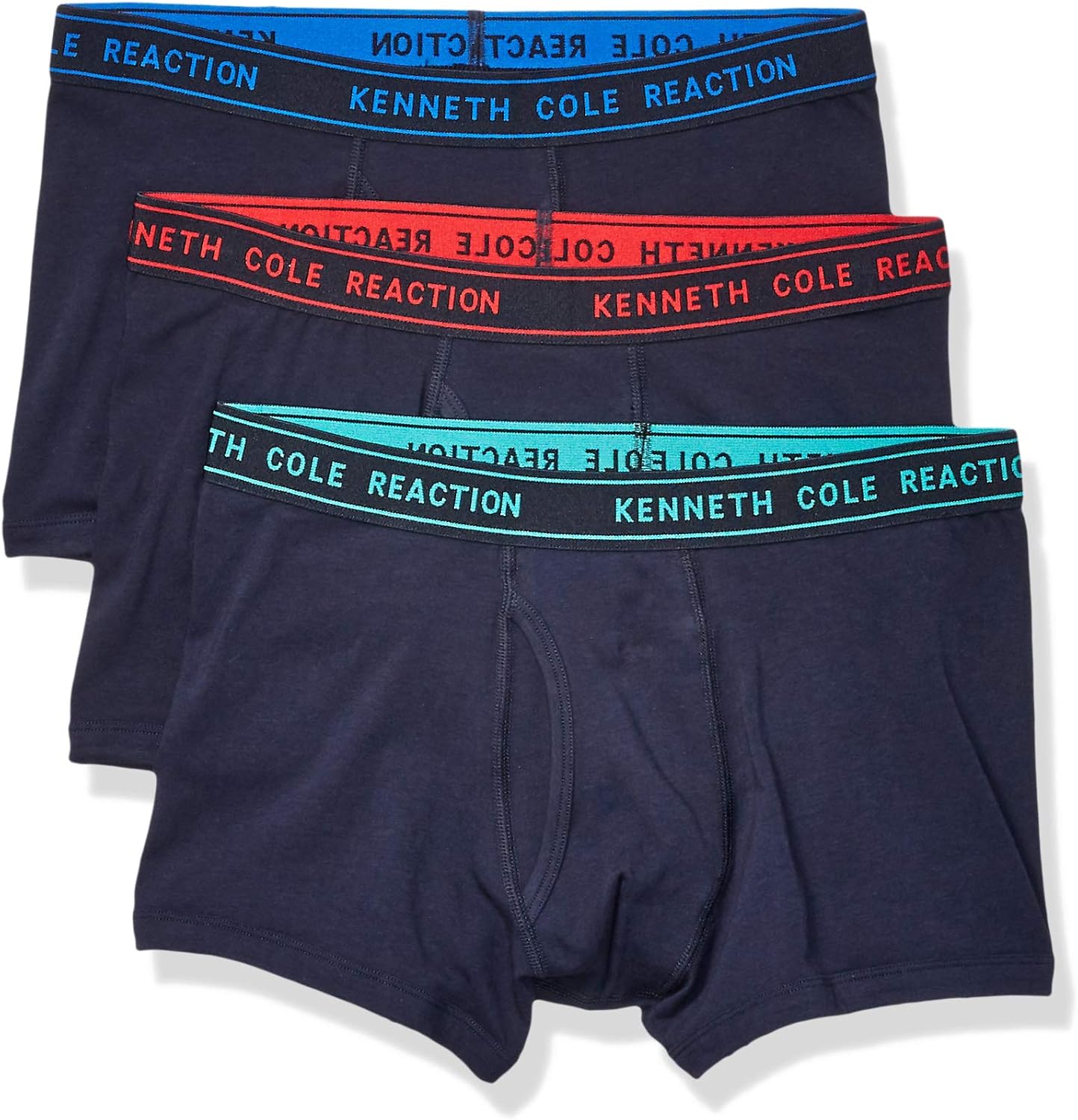 Kenneth Cole Reaction Men's Underwear Cotton Spandex Trunk, Multipack at  Men’s Clothing store