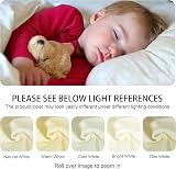 NTBAY 2 Pack 500 Thread Count Egyptian Cotton Toddler Pillowcases 40x60 White view 8