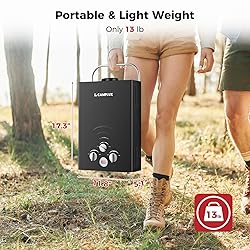 CAMPLUX Portable Tankless Water Heater 1.58