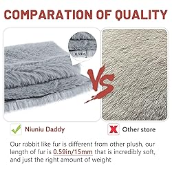 NiuniuDaddy 23.6" | 5 Pounds Grey Cat Weighted
