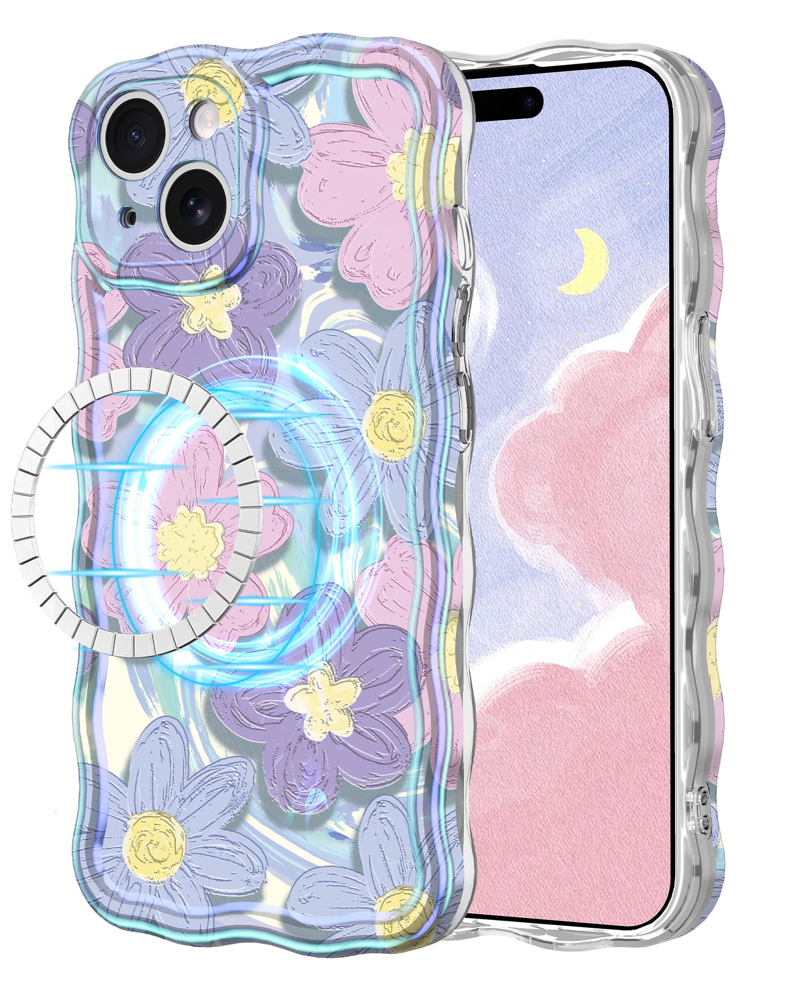 Avocase for iPhone 14 Plus/15 Plus Case, Colorful