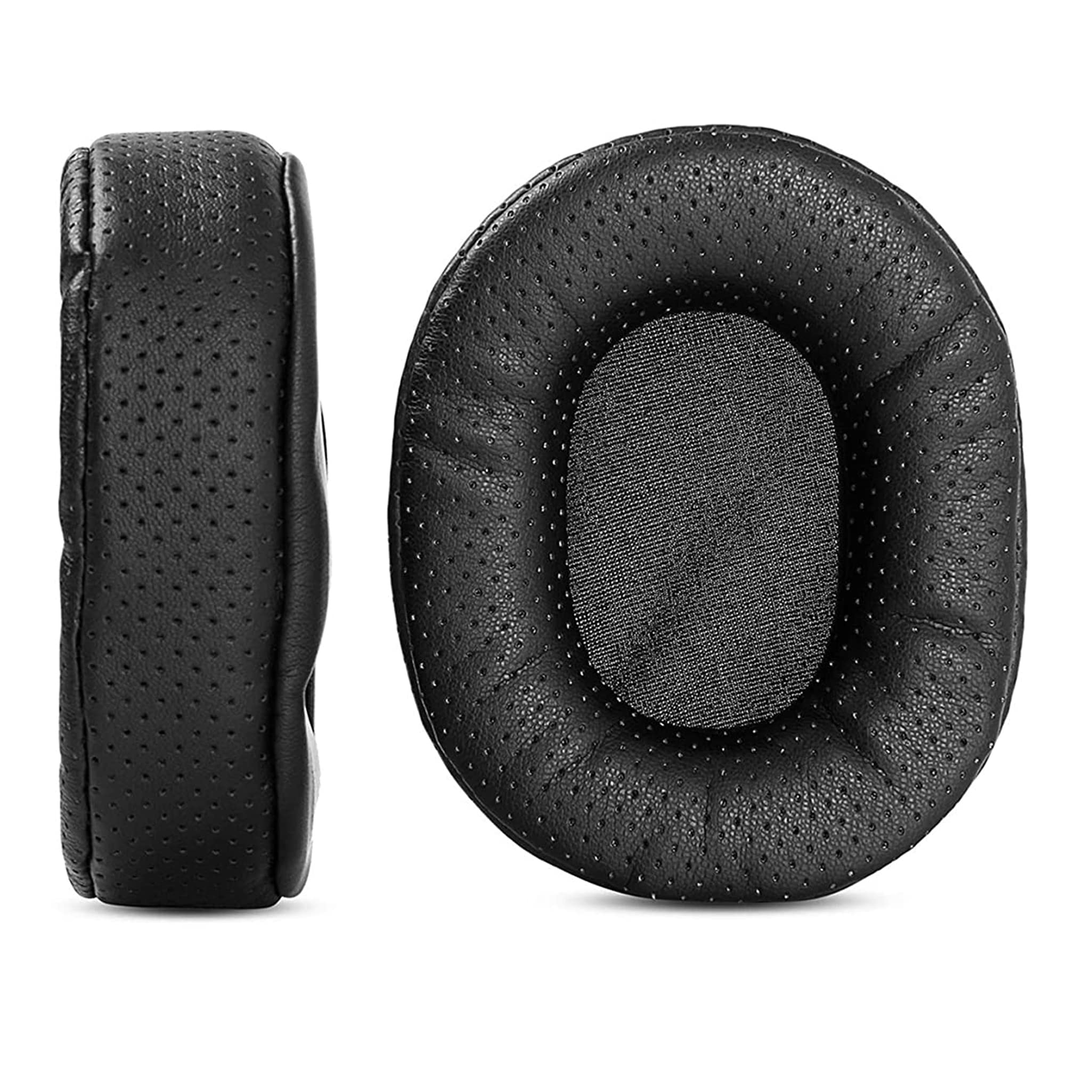 Punched Protein Leather Earpads Replacement for Mpow H7 Bluetooth Headphone Ear Cushions