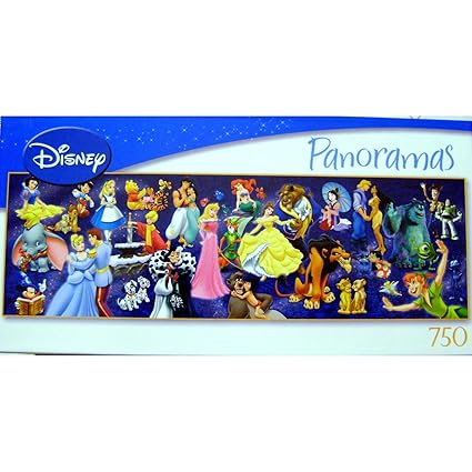 Bildungs Schulbedarf Disney Panoramas The Disney Kiss 750 Piece