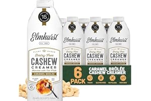 Elmhurst Milked - Caramel Brulee Cashew Creamer 6x750ML