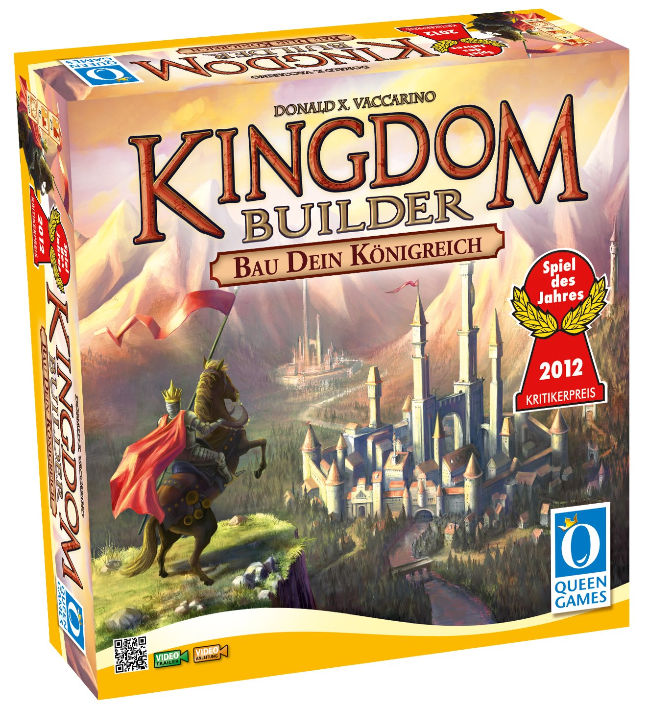 Queen Games 6083 - Kingdom Builder (Game of the Year 2012)