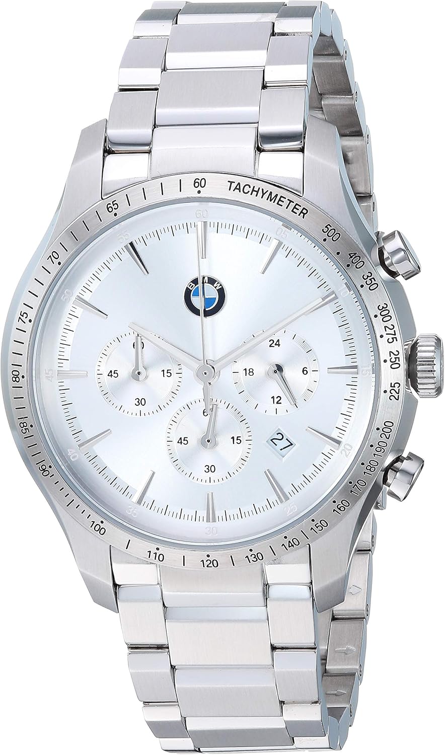 BMW Men Analog Japanese Quartz Watch with StainlessSteel Strap BMW8000