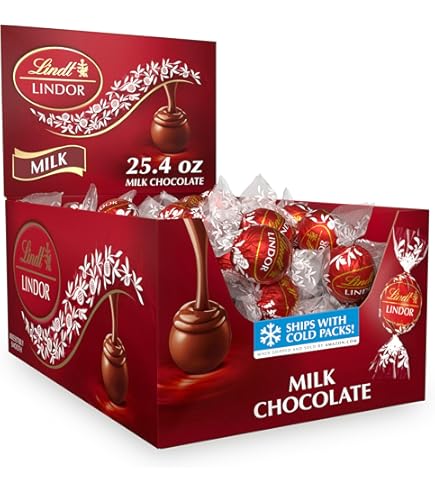 Amazon.com: Lindt LINDOR Assorted Chocolate Candy Truffles Gift
