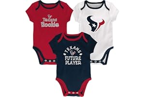 Outerstuff NFL Newborn Infants Assist 3 Piece Creeper Bodysuit Set