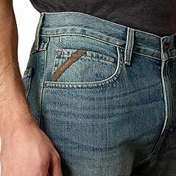 ARIAT Men's M2 Relaxed Fit Jean, Granite, 34x36