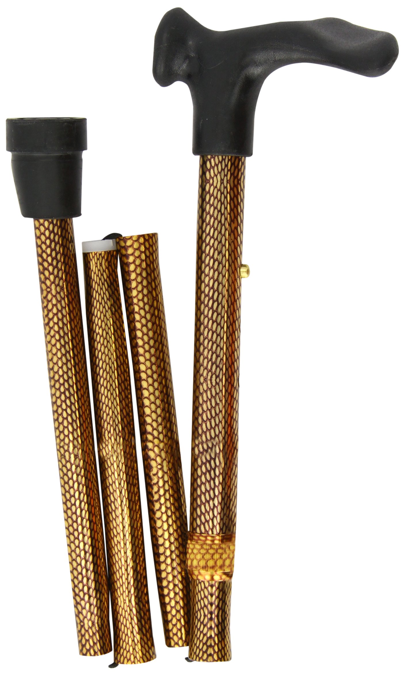 Ability Superstore Comfort Left Handed Grip Cane Snake