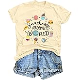 AMWIPE Around The World Shirt for Women Family Vacation Matching Tshirt Funny Summer Tee Tops