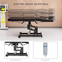 SyyBhb 360° Swivel Massage Table with