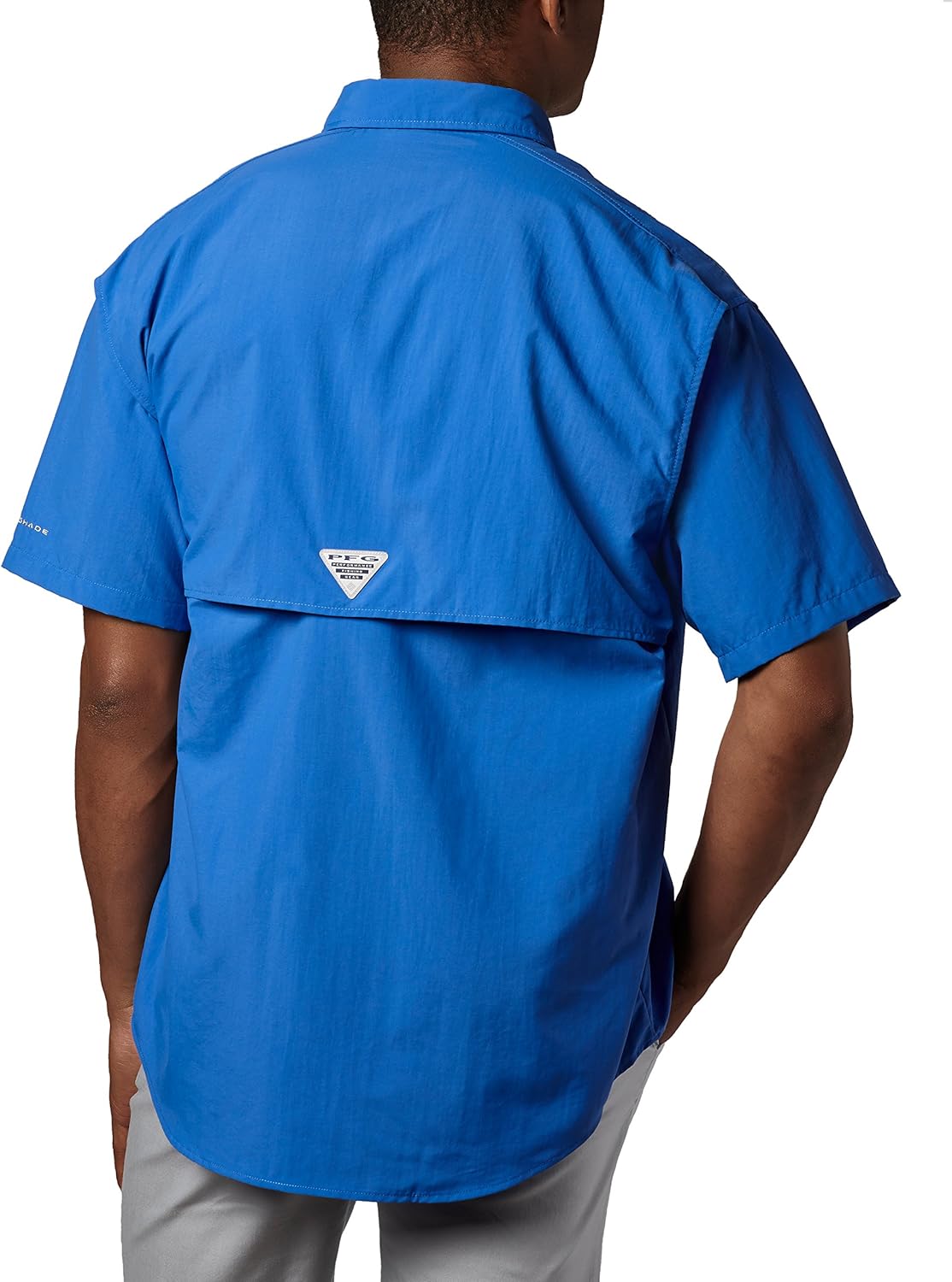 Columbia Mens PFG Bahama Ii Short Sleeve Shirt: Clothing