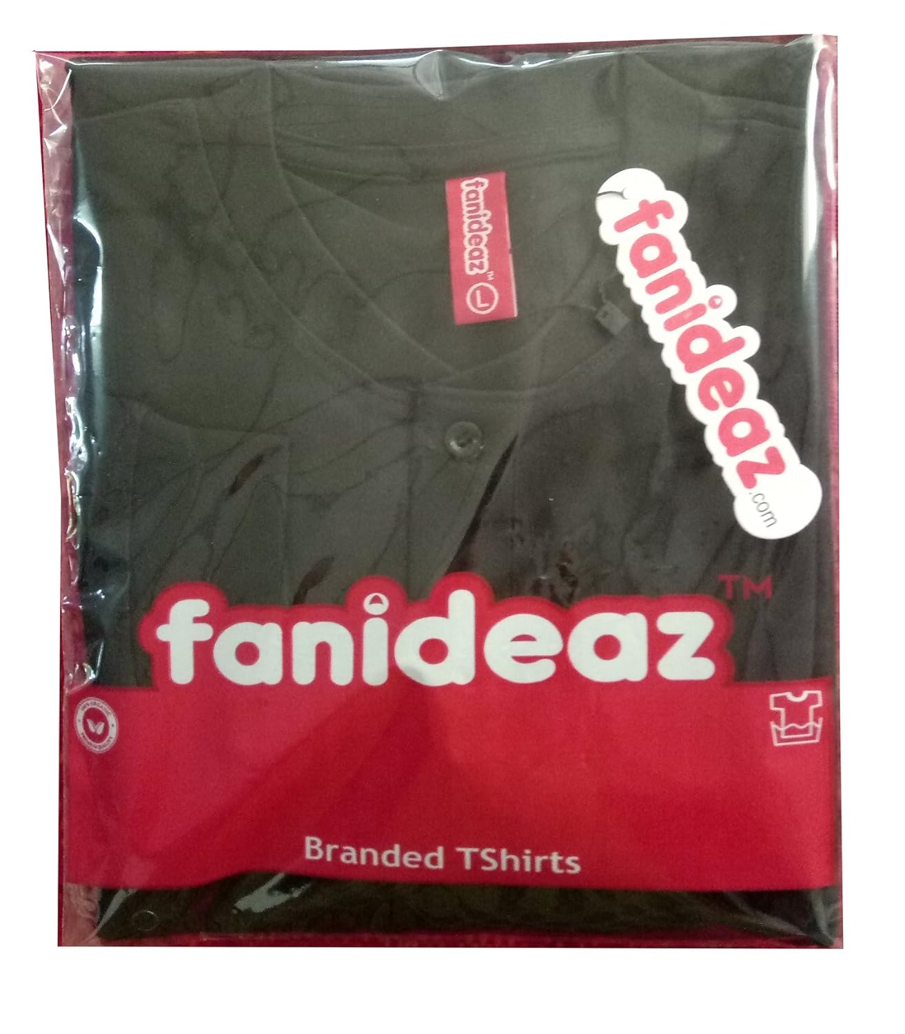fanideaz men's plain regular fit t-shirt
