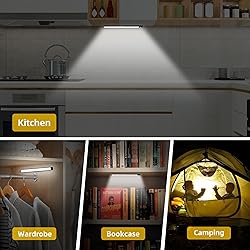 COLIJOY 69 LED Under Cabinet Lights Indoor, 3000mAh