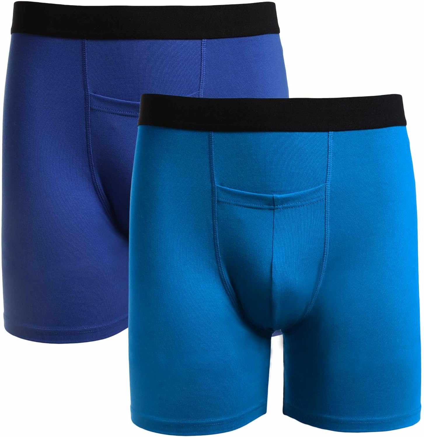 Avidlove Men Cotton Underwear Stretcy Blend Boxers Briefs with Pouch 2