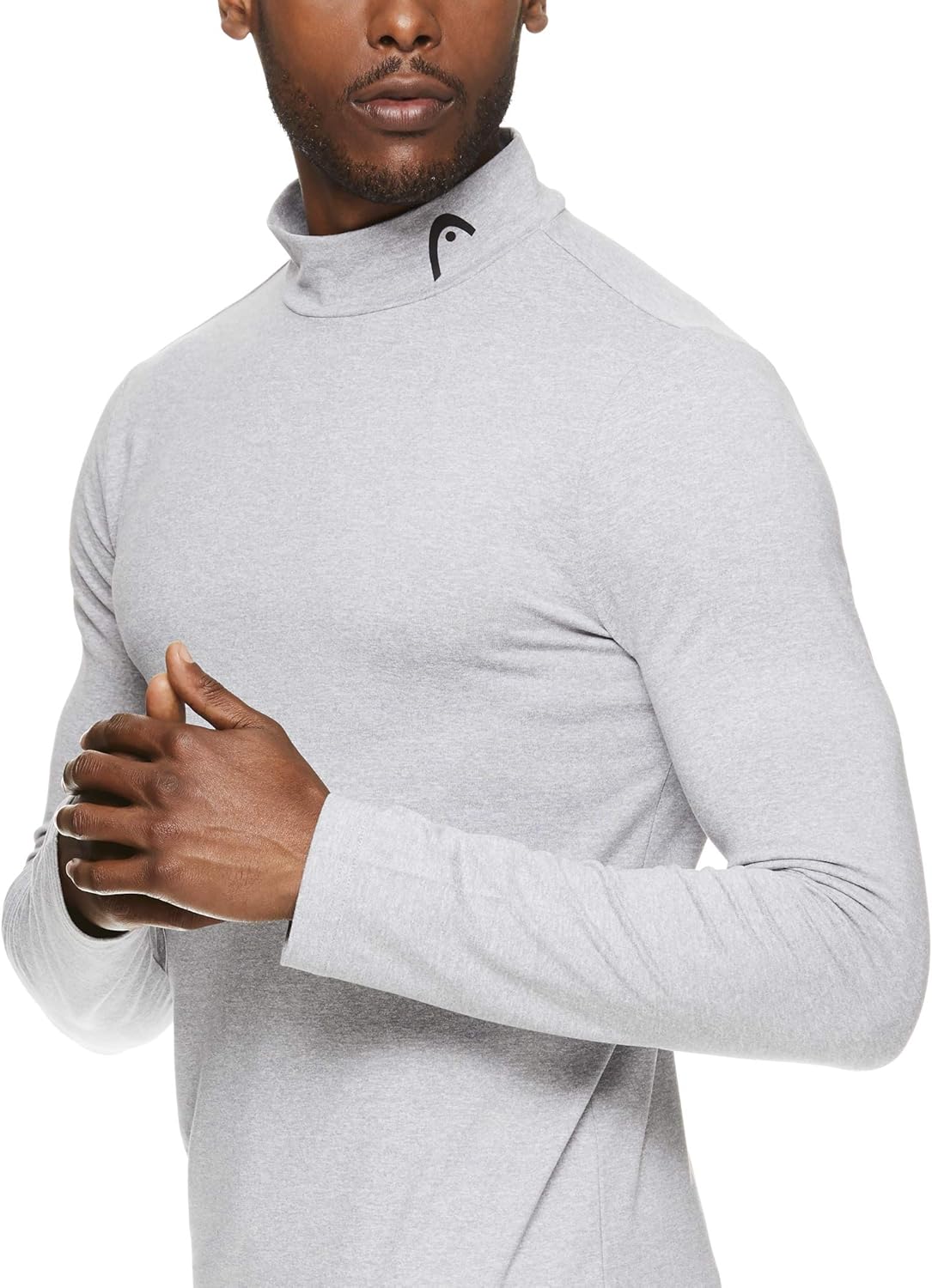 HEAD Men's L/s Training Mock: Clothing