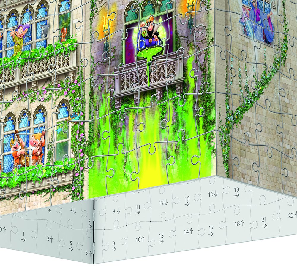 Ravensburger Disney Castle 216 Piece 3D Jigsaw Puzzle for Kids and