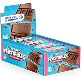 MrBeast Feastables Milk Chocolate Bar, Full Size, 24 Count, Fairtrade Cocoa | Candy bars, Ships cold, Better ingredients, No additives, Sharable, Snacks, Desserts, Gifts, Halloween