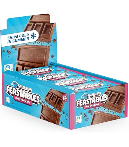 Amazon.com: Feastables de MrBeast - Minibarras de chocolate con