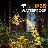 GIGALUMI Solar Watering Can Lights Outdoor Garden Indoor Patio Path view 3