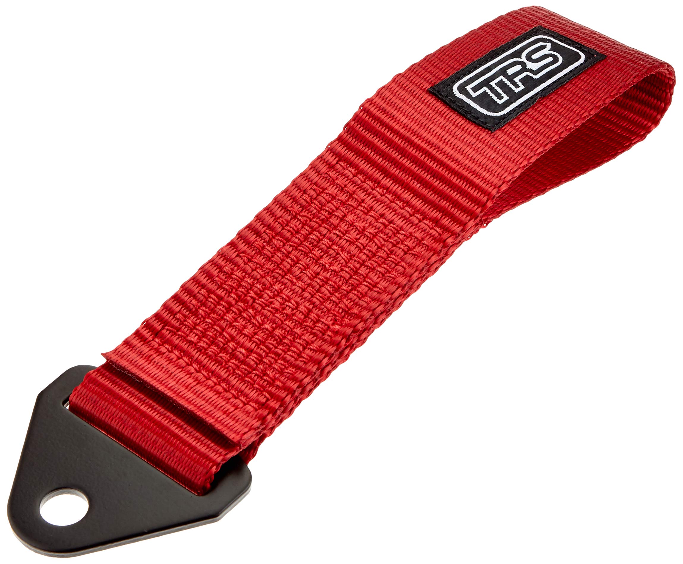 TRS-MOTORSPORT original TRS loop, universal tow loop, racing red tow hook, JDM tuning, red